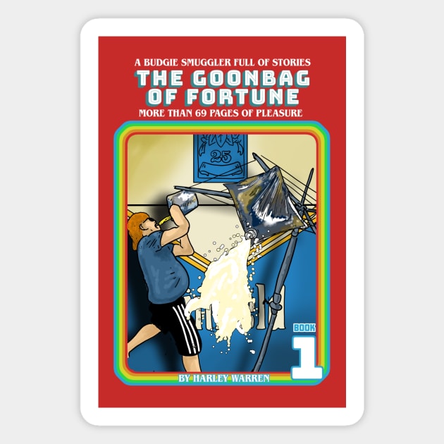 The Goonbag of Fortune Magnet by Harley Warren